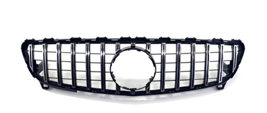 Zunsport Mercedes A Class W176 AMG GT-R Panamericana Style Front Grille - Black / Chrome ZMC003