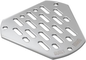 Burly Brand Hex Faceplate MX -Chrome