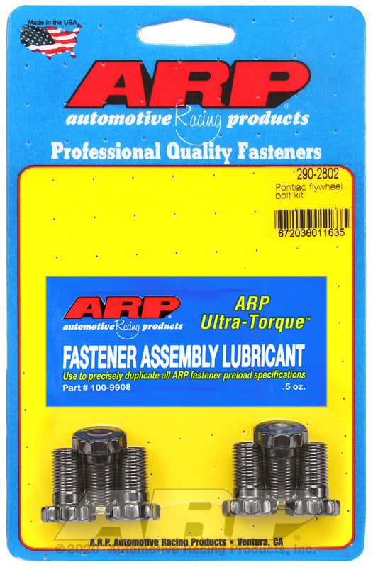 ARP Pontiac 350-455 Flywheel Bolt Kit (Set Of 6)