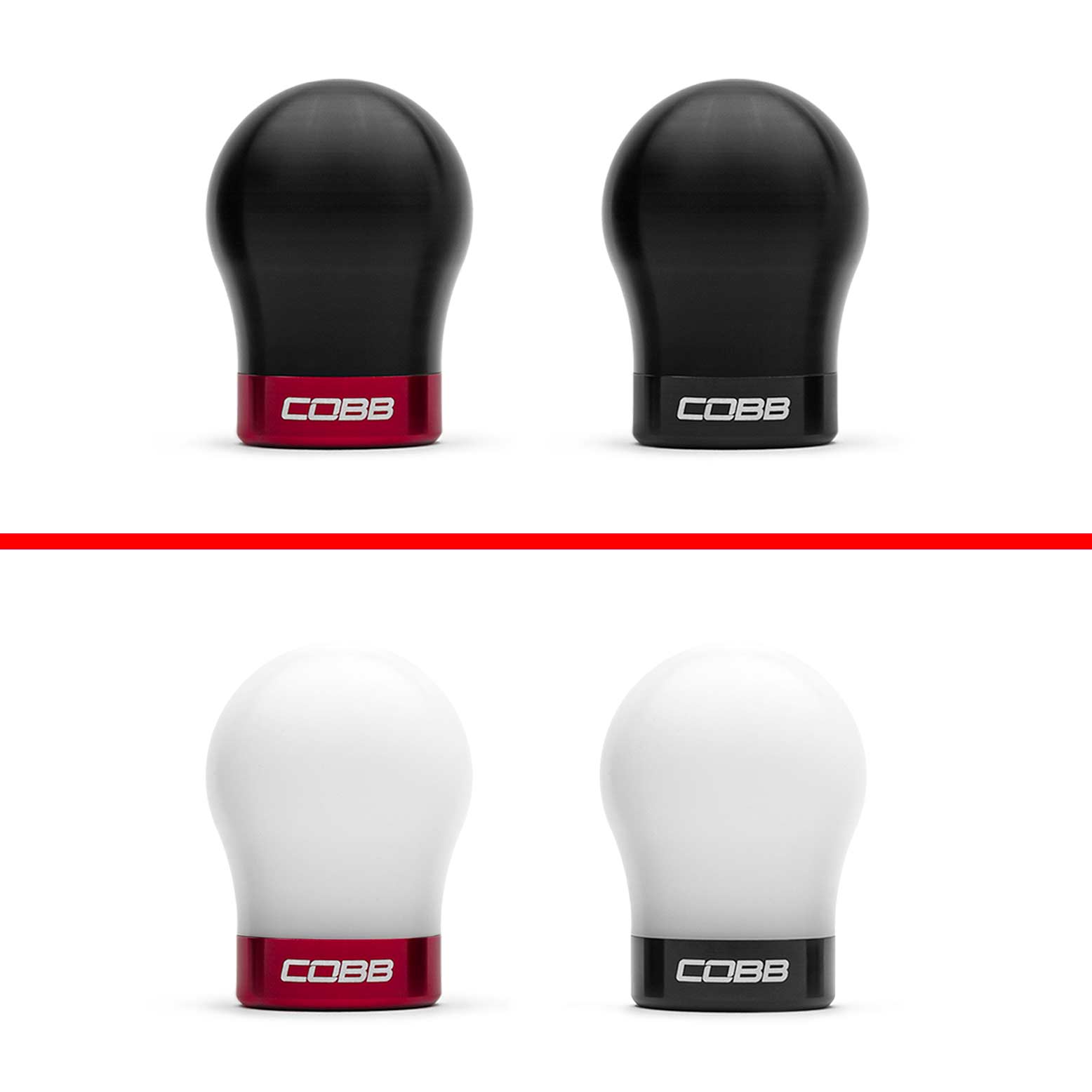 SHORT WEIGHTED COBB KNOB FOR SUBARU BRZ, SCION FR-S, TOYOTA GT-86/GR86, FORD FOCUS ST/RS, FIESTA ST