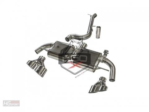 EGO-X 3" Catback Exhaust For Volkswagen Golf R (MK7)