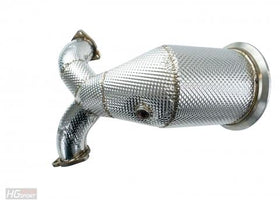 Bull-X Downpipe For Audi S4/S5 (B9) - 0