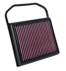 K&N Replacement Air Filter for Mercedes Benz C43AMG / C400 3.0L / E320 / GL450 / ML400 (2 Required)-1