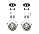 VWR Brake Caliper and Disc Upgrade MQB Platform 345mm 4 Pot - Black-1