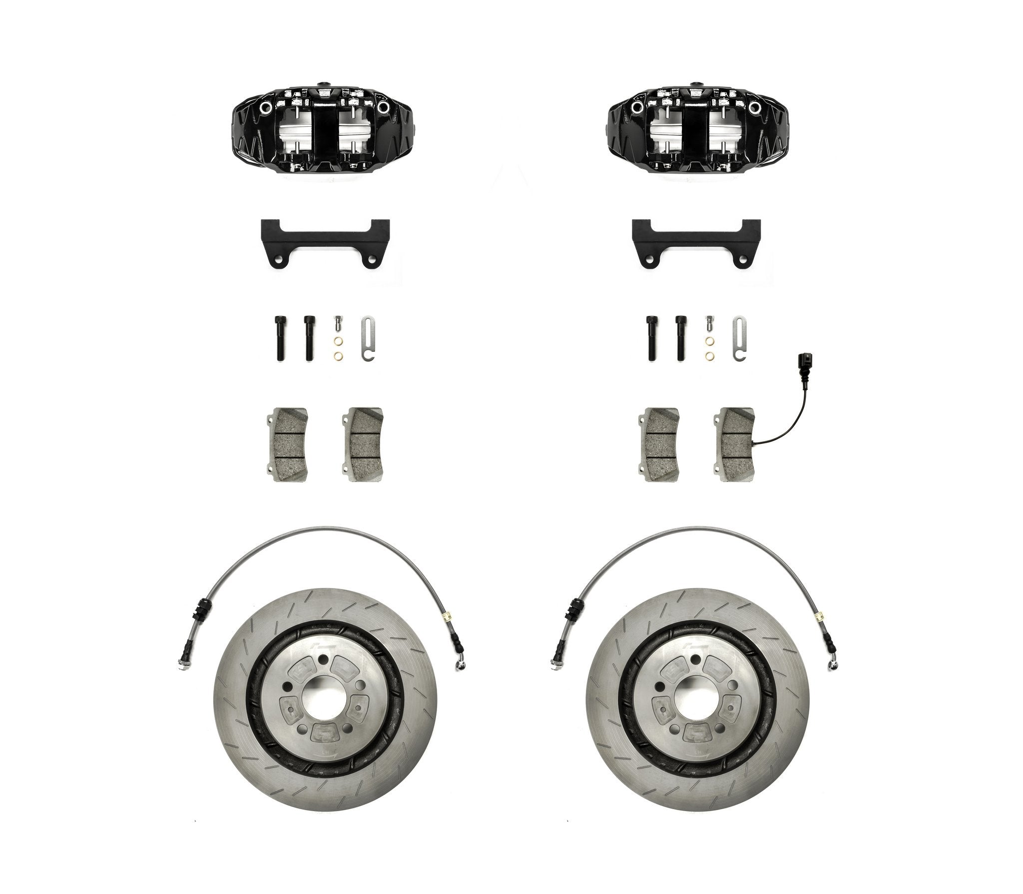 VWR Brake Caliper and Disc Upgrade MQB Platform 345mm 4 Pot - Black