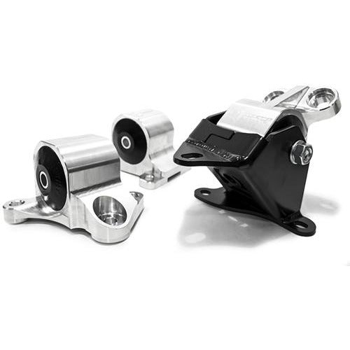 Innovative 96-00 Civic B/D Series Silver Aluminum Mounts 75A Bushings (2 Bolt)