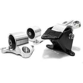 Innovative 96-00 Civic B/D Series Silver Aluminum Mounts 85A Bushings (2 Bolt)