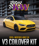 KW Coilover Kit V3 2020+ Mercedes CLA 35/CLA 45 Coupe 4WD w/ Electronic Dampers-7