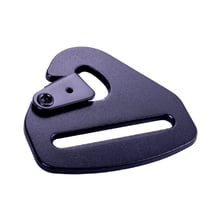 RACEQUIP BLK 2 in. SNAP HOOK BELT END BLK
