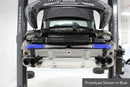 Flat 6 Motorsports - Silicone Charge Pipes for AWE/AMS Intercoolers to IPD Y-Pipe (991 Turbo)-8