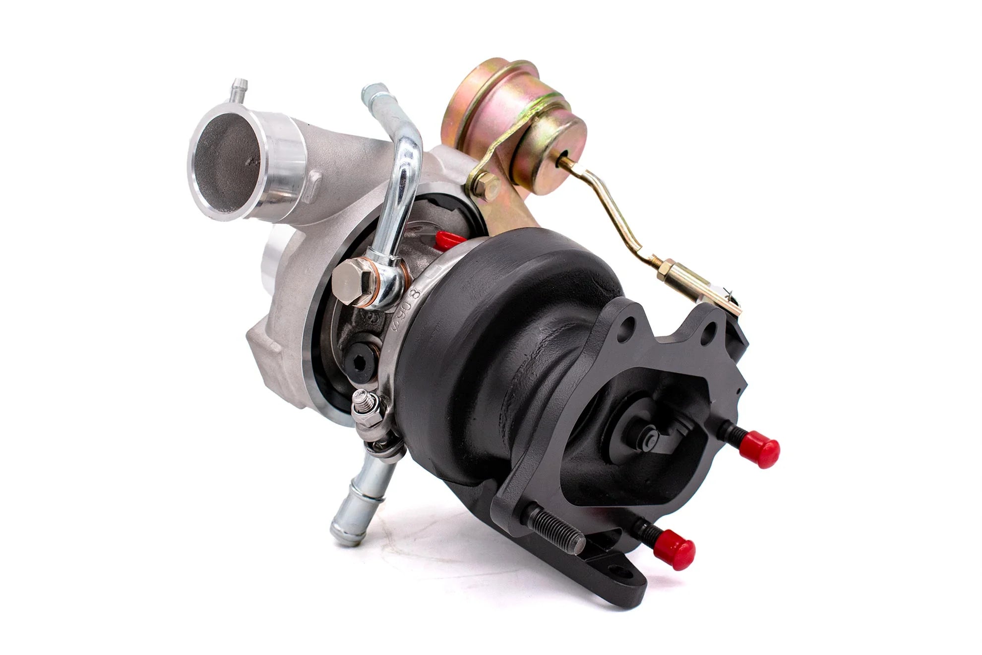 Forced Performance Subaru STi/WRX Blue UHF Turbo 58mm CH7CM Trbn Hsg Ported External WG w/Oil Line - 0
