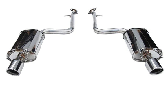 Invidia 13+ Lexus IS 250/IS 350 Q300 w/ Rolled Stainless Steel Tips Axle-Back Exhaust