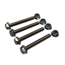 Kooks Locking Ball and Socket Bolt Kit (2 Bolts/2 Nuts/Locking Hardware)-1