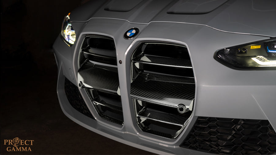 BMW M3 | M4 (G80/G82) G8X CARBON FIBER GT3 GRILLS