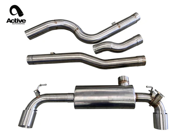 Supra MKV full exhaust system – brush tips 2020+ Supra MKV A90/A91 B58