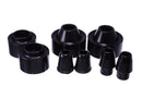 Energy Suspension 07-17 Jeep Wrangler (JK) Black Front & Rear Coil Spring Spacer 1-3/4in Lift Set-1