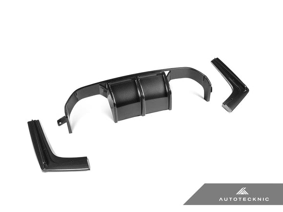 AUTOTECKNIC DRY CARBON VERSUS REAR DIFFUSER SET - F80 M3 | F82/ F83 M4
