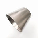 Ticon Industries 2-3/8in OAL 2.0in to 3.0in Titanium Transition Reducer Cone-1