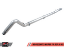 AWE Non-Resonated Mid Pipe for Jeep JK/JKU 3.6L-1