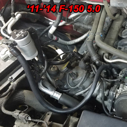 J&L Oil Separator 3.0 Passenger Side (2011-2021 F-150 - 5.0L; 5.0L with Roush/Whipple Supercharger; 2015-2021 2.7L EcoBoost; 2011-2021 F-150 3.5L EcoBoost; 2018-2021 Expedition 3.5L)