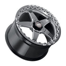 Weld S904 17x10 Ventura Beadlock 5x127 ET38 BS7.00 Gloss BLK MIL DIA 71.5-1