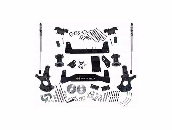 Superlift 14-16 Chevy Silv 1500 4WD 6.5in Lift Kit w/ Cast Steel Control Arms Fox 2.0 Shocks