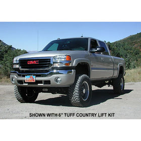 Tuff Country 01-06 Chevy Silverado 1500HD 4x4 4in Lift Kit (w/3pc Sub Frame SX8000 Shocks)