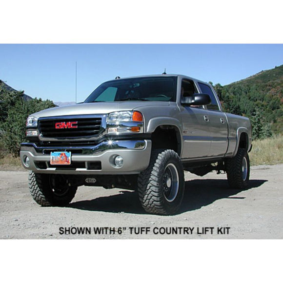 Tuff Country 01-06 Chevy Silverado 1500HD 4x4 4in Lift Kit (w/3pc Sub Frame SX8000 Shocks)