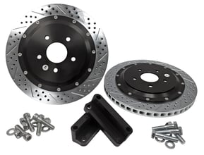 Baer EradiSpeed+1 Fits 2004-09 Cadillac XLR (Does NOT fit XLR-V), 1997-04 Chevy Corvette, All & 2005-13 Chevy Corvette Base w/JL9 Brake package (Does NOT fit Z51, Grand Sport or Z06)