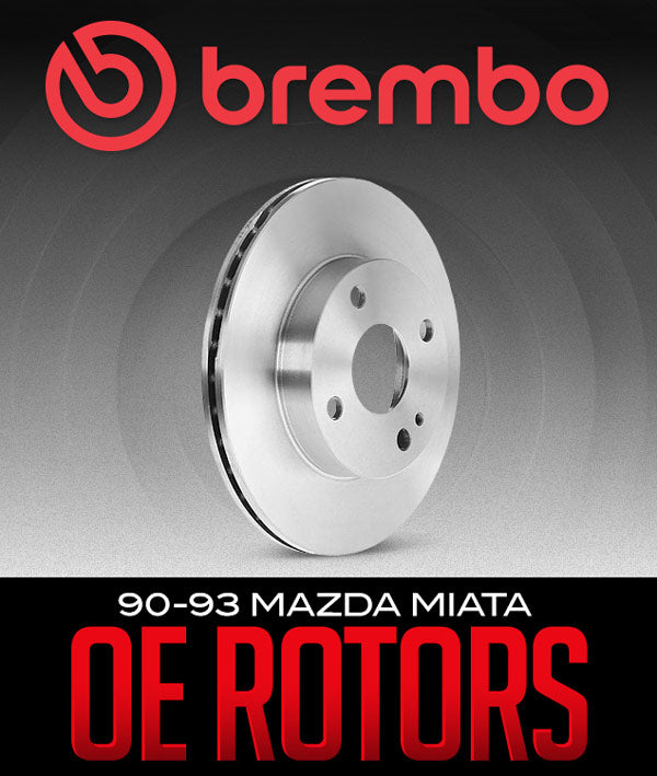 Brembo 90-93 Mazda Miata Front Premium OE Equivalent Rotor