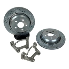 BAER BRAKES Baer Brakes BIG Claw Perf Rotors. Rear Fits 2021-25 Jeep Wrangler JL & 2020-25 Gladiator JT w/BR3, BR4, or BR5 Brake Code
