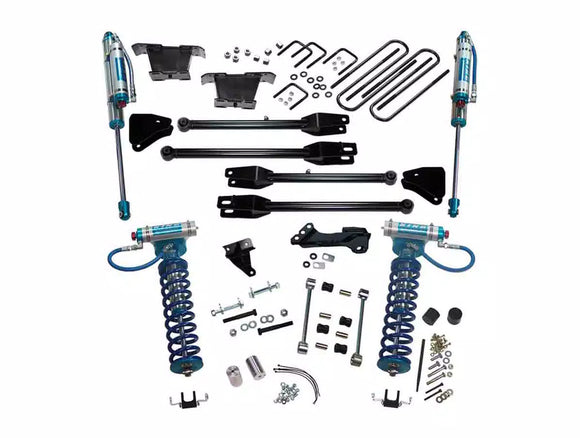 Superlift 08-10 Ford F-250 SuperDuty 4WD 4in Lift Kit w/ 4-Link Conv / King Coilovers & Rear Shocks