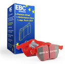 EBC 12+ Mercedes-Benz C250 Coupe 1.8 Turbo Sport Edition Redstuff Front Brake Pads-1