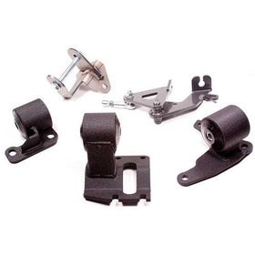 Innovative 90-93 Integra H-Series Black Steel Mounts 75A Bushings