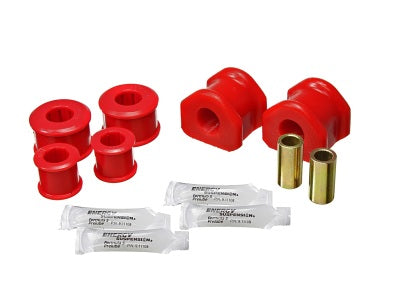 Energy Suspension 11-14 Ford Mustang Front Sway Bar Bushing Set 22mm - Red