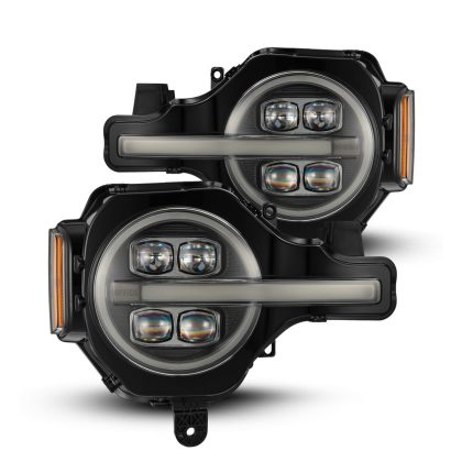 21-24 Ford Bronco / 22-24 Bronco Raptor NOVA-Series LED Projector Headlights Black