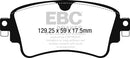 EBC 17-18 Audi A4 / A4 Quattro / A5 Quattro Yellowstuff Rear Brake Pads-3