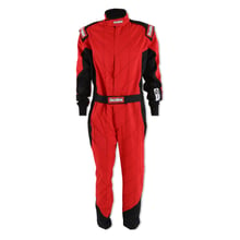 RACEQUIP CHEVRON-1 SUIT SFI-1 RED LRG