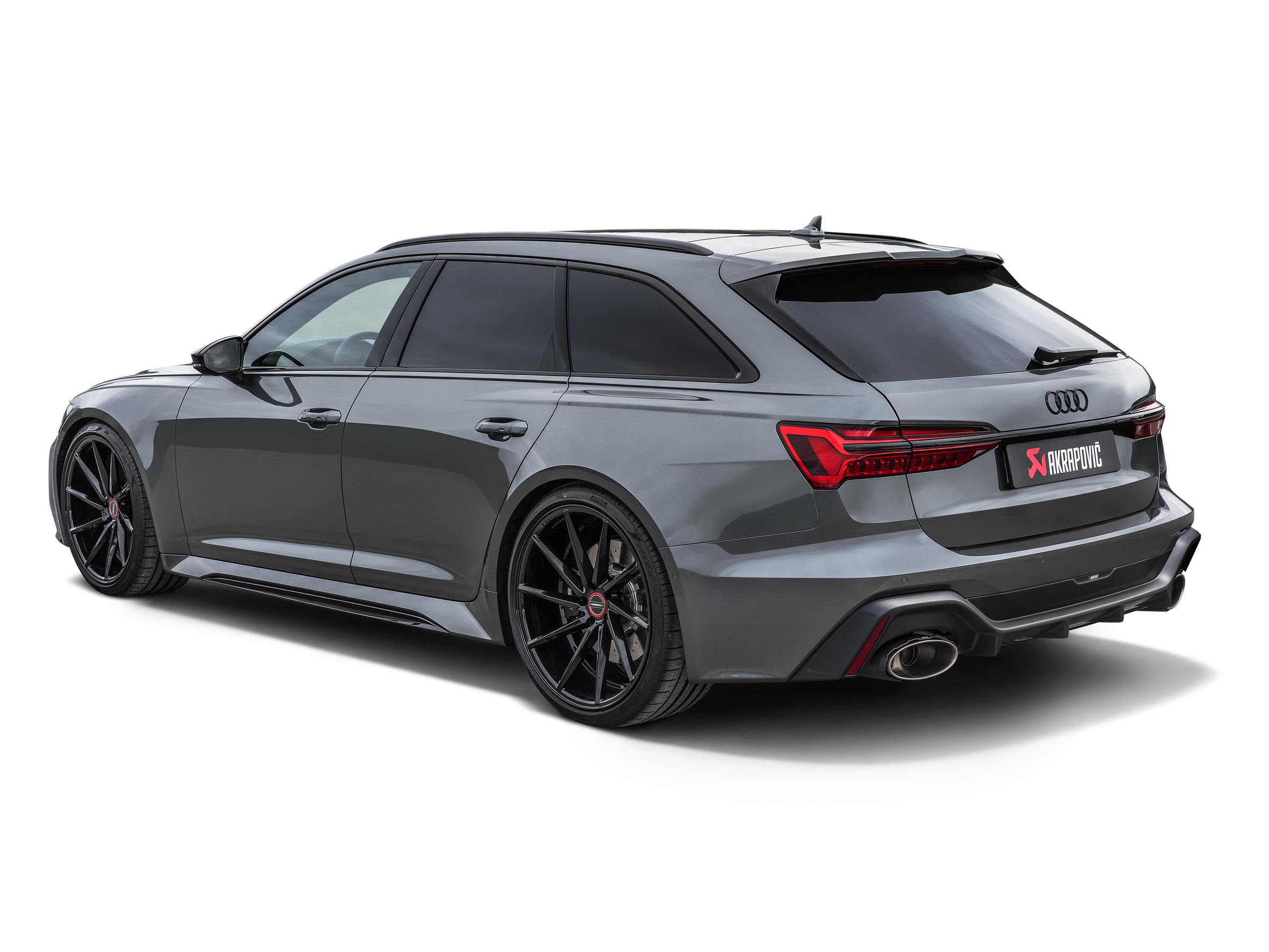 Akrapovic 2020-2024 Audi RS6 Avant (C8) Evolution Line Cat Back (Titanium) (Req Link Pipe Set)