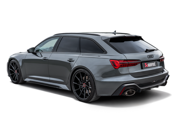 Akrapovic 2020-2024 Audi RS6 Avant (C8) Evolution Line Cat Back (Titanium) (Req Link Pipe Set)
