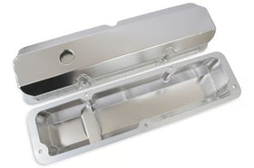 Mr. Gasket Fabricated Aluminum Valve Covers - Silver Finish Fits 1958-1976 Ford 332-428 FE Engines - 0