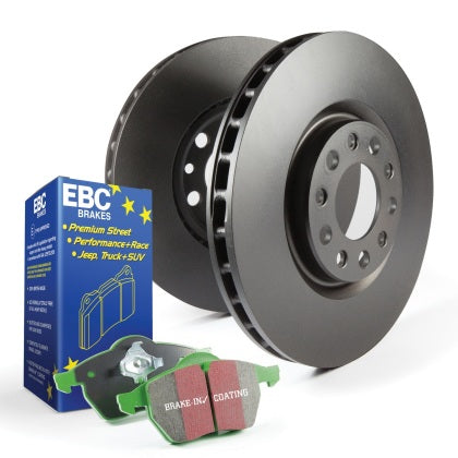 EBC Brakes S14 Kits Greenstuff 6000 and RK Rotors Volkswagen Atlas 2018-2019 2.0L 4-Cyl