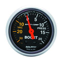 Autometer Sport-Comp 52mm 20 PSI Mechanical Boost Gauge-1