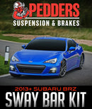 PEDDERS SUSPENSION SPORTSRYDER SWAY BAR KIT: 2013+ SUBARU BRZ-2