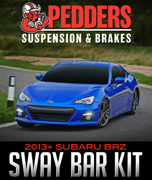 PEDDERS SUSPENSION SPORTSRYDER SWAY BAR KIT: 2013+ SUBARU BRZ