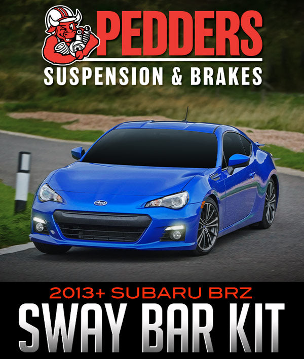 PEDDERS SUSPENSION SPORTSRYDER SWAY BAR KIT: 2013+ SUBARU BRZ - 0