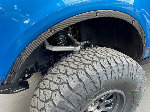 Anderson Composites 21-22 Ford Bronco 2 Door Carbon Fiber Fender Flare Delete Kit