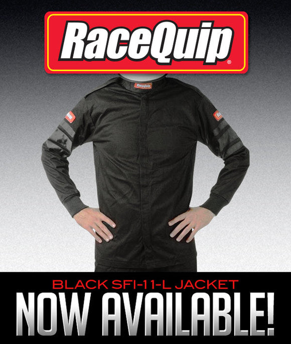 RACEQUIP BLACK SFI-1 1-L JACKET