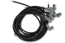 MSD Wire Set. Black Super Conductor. Universal 8-cyl.. 90 Plug/90 Plug-1