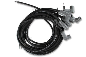 MSD Wire Set. Black Super Conductor. Universal 8-cyl.. 90 Plug/90 Plug